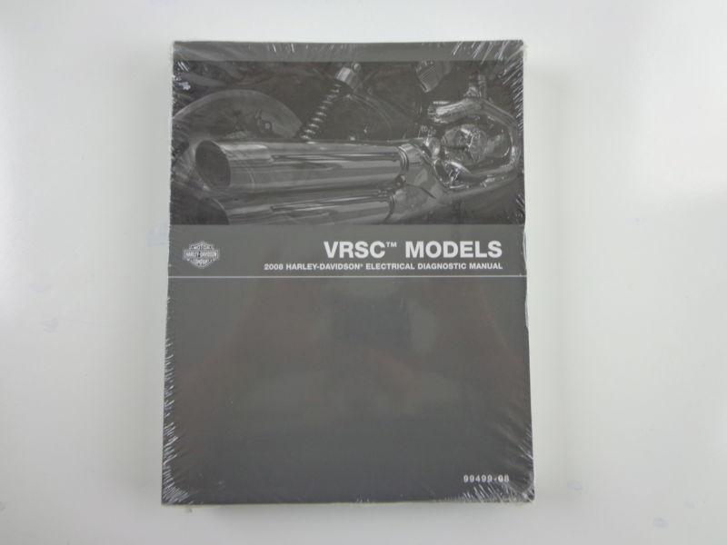 Harley davidson 2008 vrsc v-rod models electrical diagnostic manual 99499-08