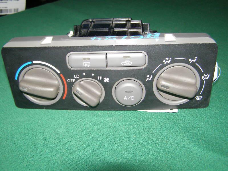 2001 2002 toyota corolla ac climate control oem   gray