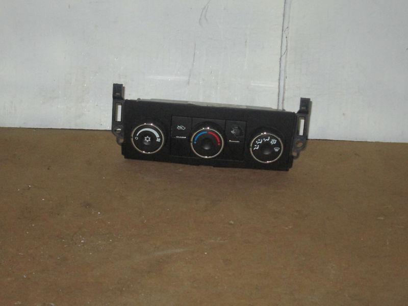 2007-2009 silverado sierra a/c climate control oem ng2718 15238550