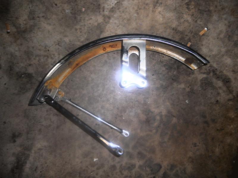 Yamaha rd350 rd250  trimmed front fender 1973 1974 1975 cafe racer, bobber