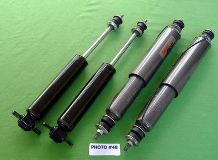 4 hd shock absorbers 58-59 cadillac standard suspension