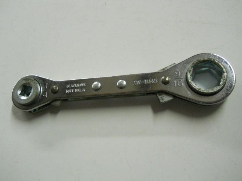 Blackhawk tools ratcheting multi-use air conditioning wrench - made in usa