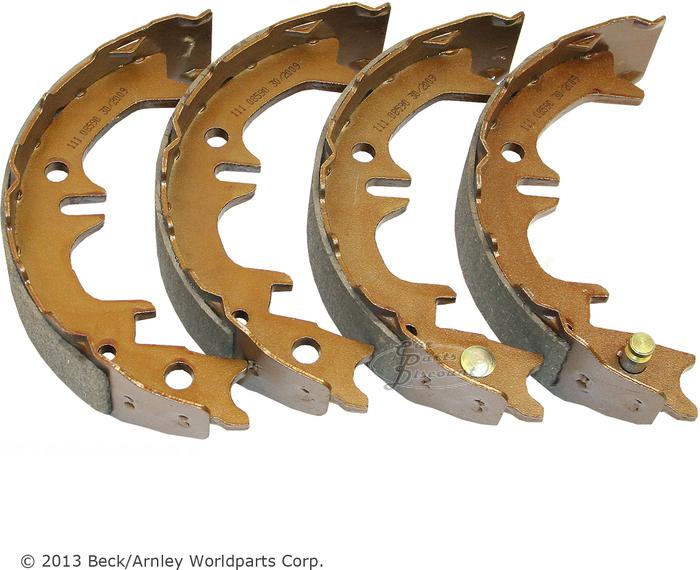 Beck arnley parking brake shoe