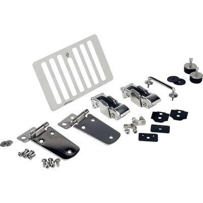 Kentrol 30504 hood dress-up kit stainless steel polished jeep wrangler kit