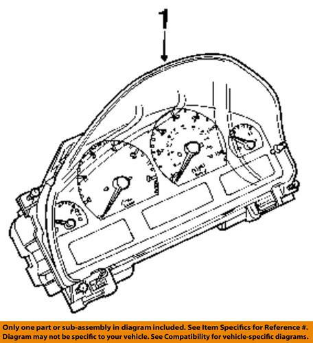 Land rover oem jfc102550 cluster & switches-heater control