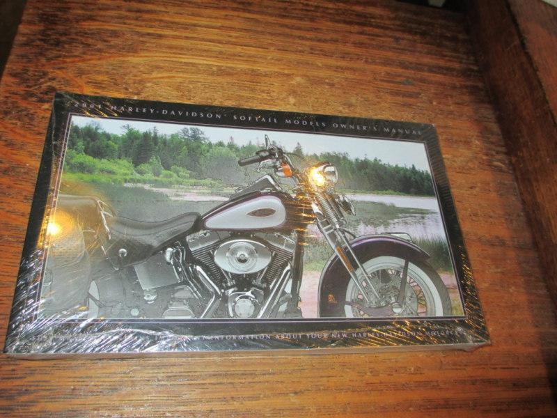 Harley nos 2001 softail factory owners manual 99469-01