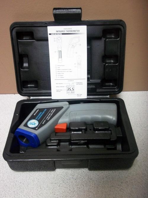 Cornwell mcl52224 infrared thermometer with laser 