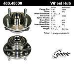 Centric parts 400.48000 front hub assembly