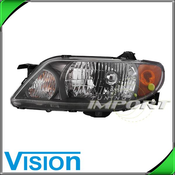 Driver side left l/h headlight lamp assembly replacement 01-03 mazda protege 4dr