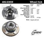 Centric parts 406.63000 front hub assembly