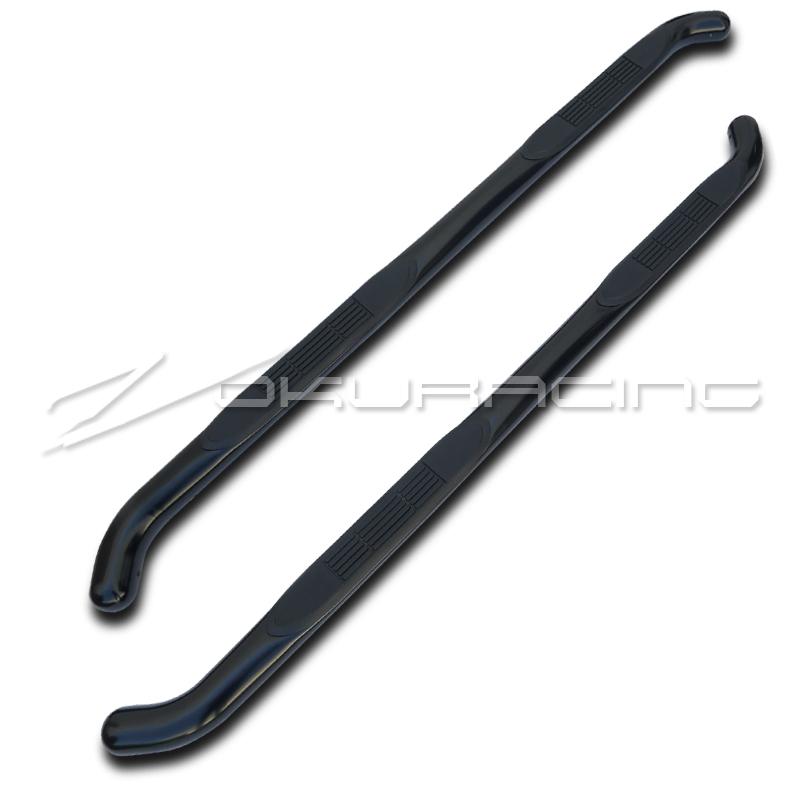 Black 2004-2010 dodge durango 3" nerf bars side step running board