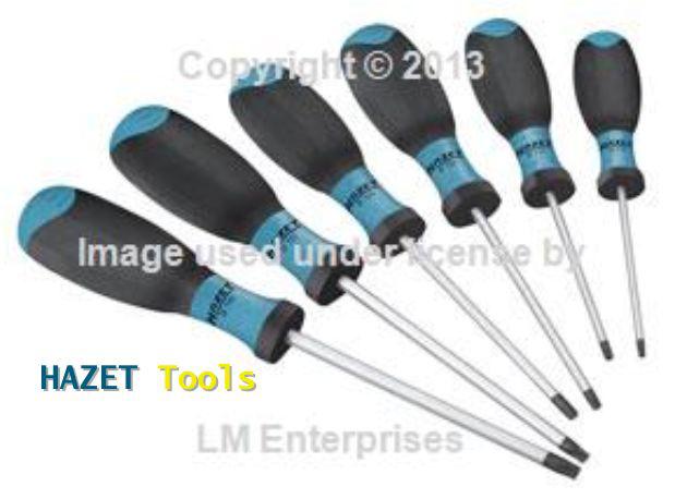 Hazet torx screwdriver 6 piece set new