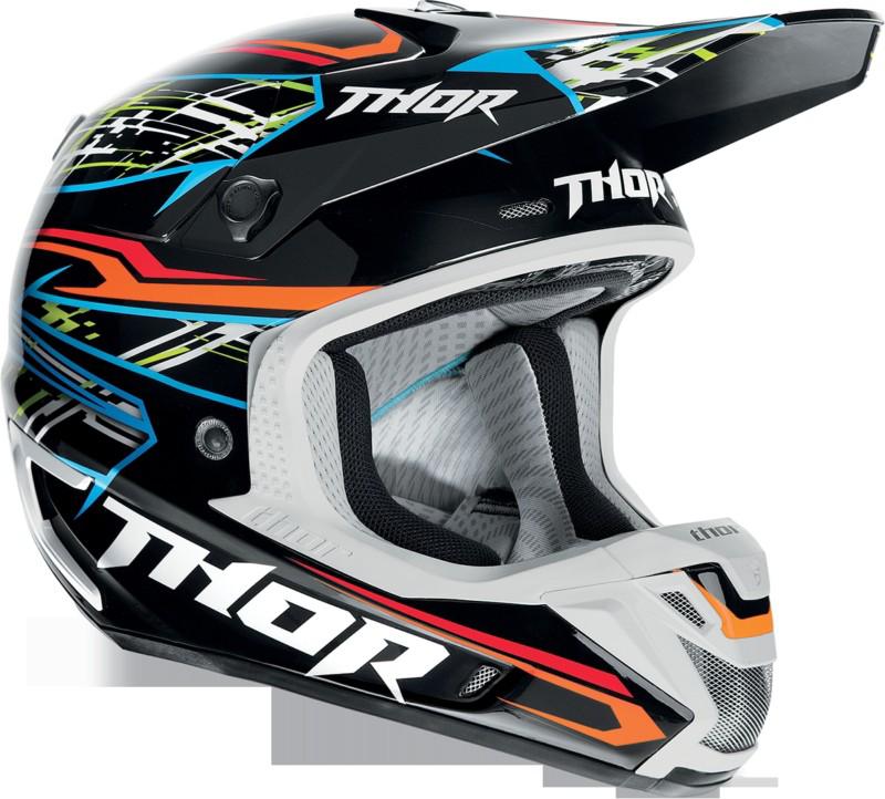 Mens thor verge boxed motorcycle mx dirtbike dirt bike motocross helmet 