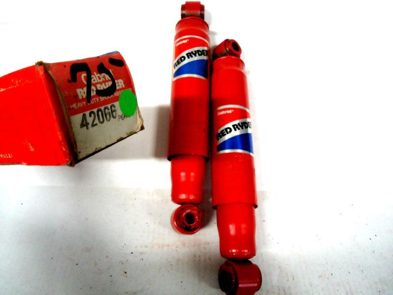 1966-74 ford-willys; gabriel red ryder rear shocks