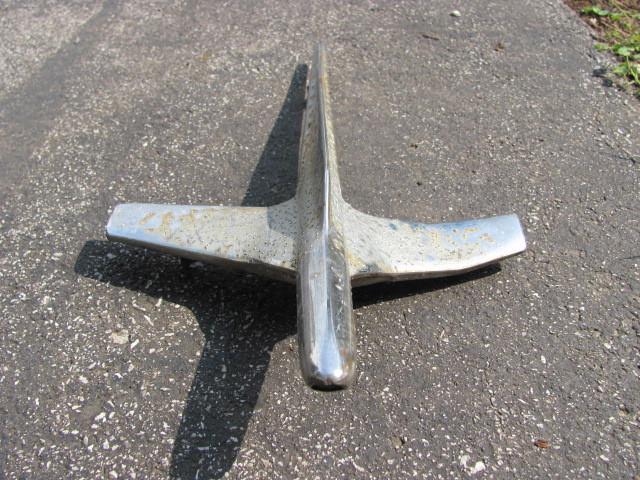 Ford fairlane hood ornament 1955 vintage oem rat hot rod plane art deco