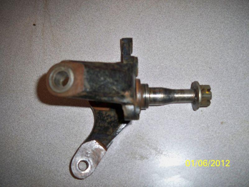 99 honda trx 300 ex  300ex right spindle steering knuckle#3