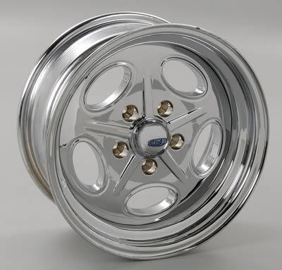 Cragar chrome 391 series wheel 15"x6" 5x5" bc set of 2