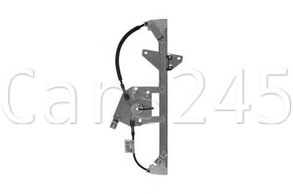 Saab 9-3 ii 2 2002- power window regulator rear left with comfort