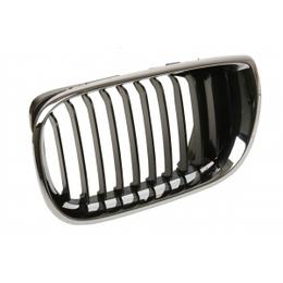 Bmw e53 x5 front  grille chromed black left