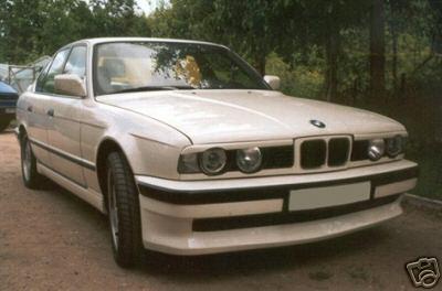 Bmw e34 dtm style front add-on body kit fiberglass frp