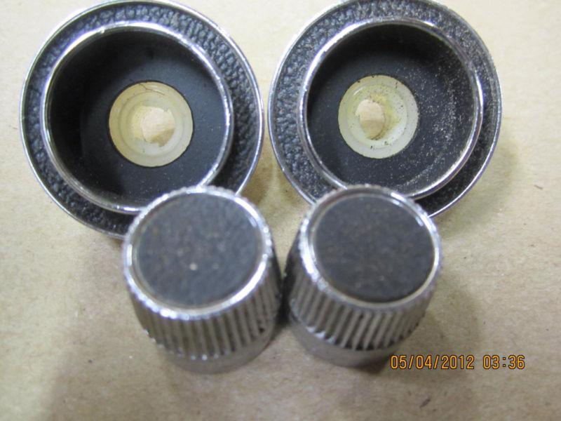 Chrysler new yorker 72 1972 radio knob set of 4 original equipment radio knobs