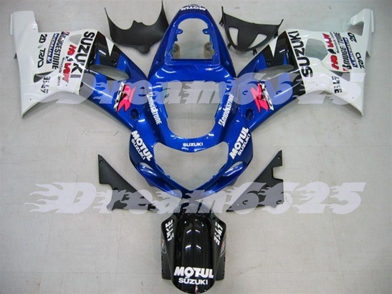 Fairing for suzuki gsxr gsx-r 600 750 gsxr600 gsxr750 k2 01 02 03 2001 2002 2003