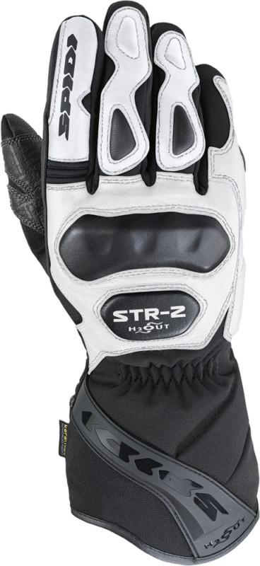 Spidi sport s.r.l. str-2 h2out leather gloves black/white xx-large