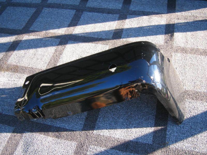 Ford f150 rear bumper end cap painted black oem 2009 2010 2011 2012 rh used