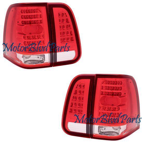 03-06 navigator led tail lights rear brake lamps pair