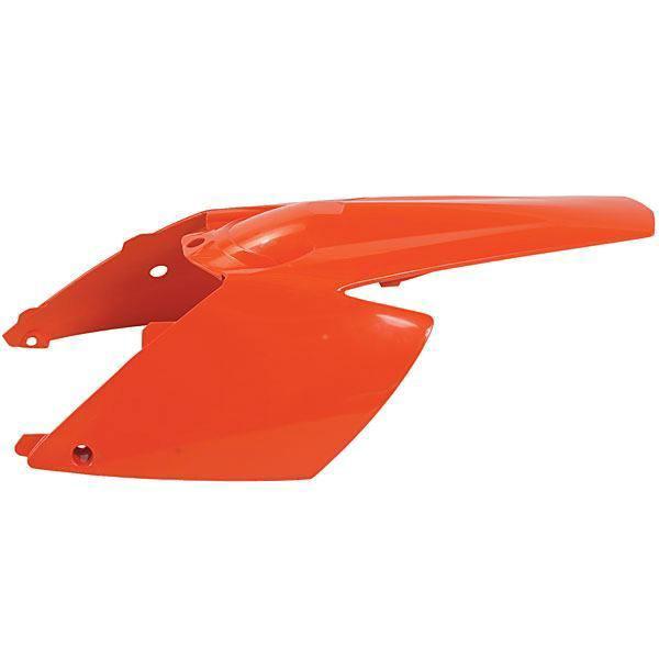 Ufo plastics rear fender with side panels - orange  kt04021-127