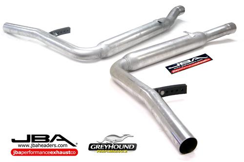 Jba gt-350 r style system 1965-1970 ford mustang side exit 50-2652