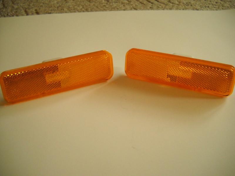 1982-1987 new gm el camino front marker lights left and right 2 pc