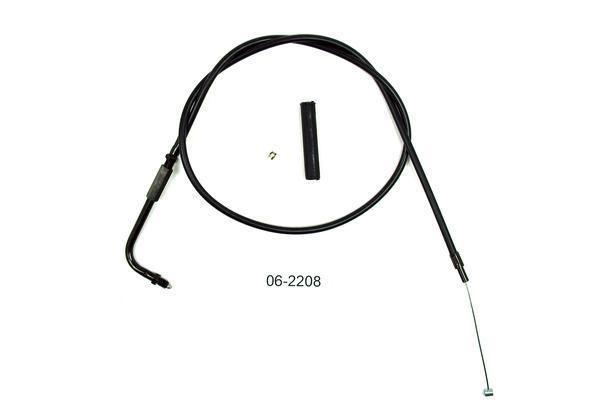 Motion pro blackout throttle cable +6 harley davidson deluxe flstn 1993-1995