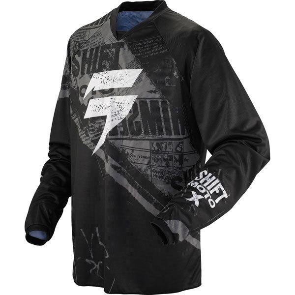 Black xl shift racing recon jersey