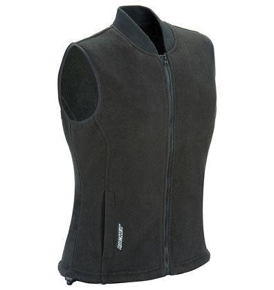 New joe rocket womens fleece vest, black, med