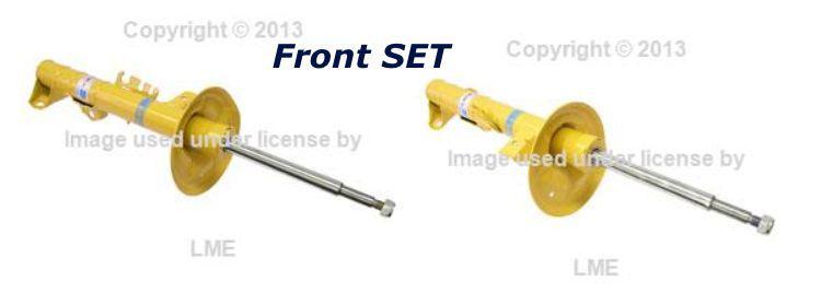 Bmw e36 front strut set/2 l+r bilstein heavy duty shock 325i 325is 1992 to 5/92