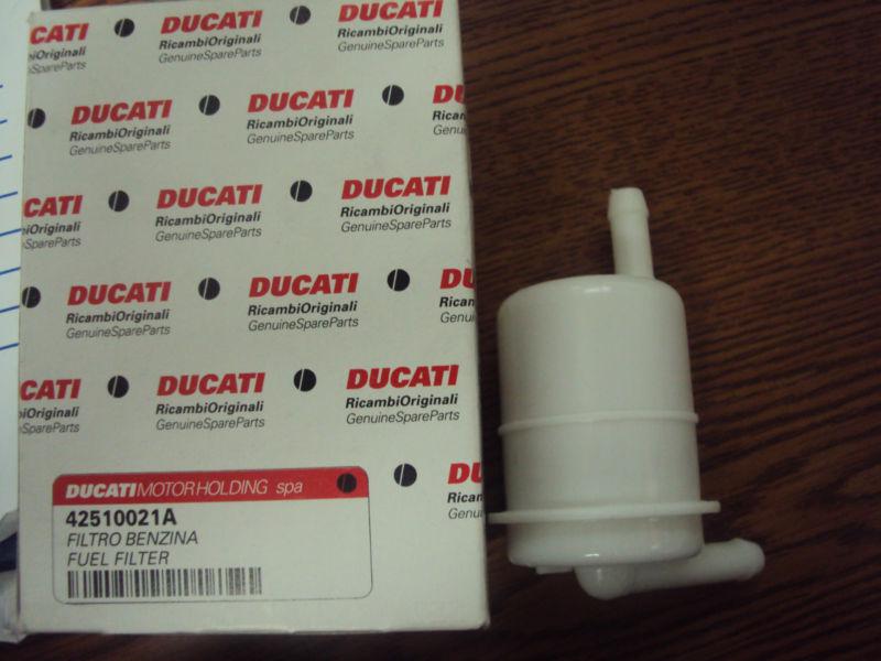 Nos ducati 2001 monster 750 fuel filter, pn 42510021a