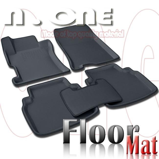 Easy clean all weather waterproof rubber floor mat liner tray camry 02-06 black