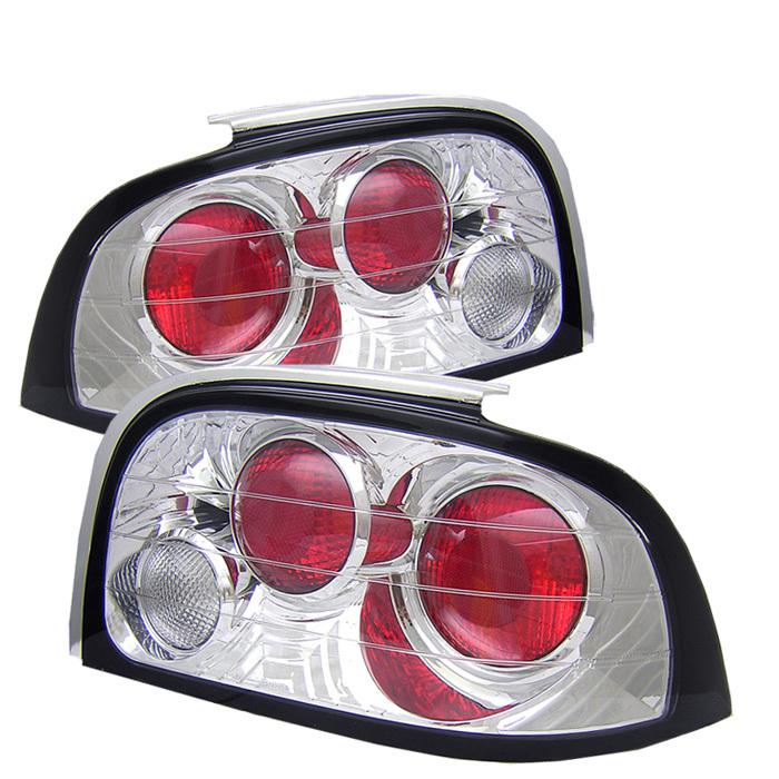 Spyder ford mustang 94-95 euro style tail lights - chrome