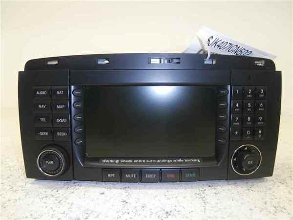 06-08 mercedes r class cd radio navigation oem