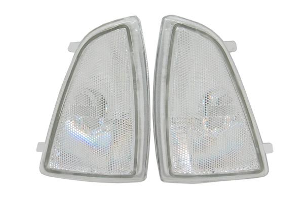 1994-1997 chevrolet s-10 clear corner lenses/parking lights lamps left+right nib