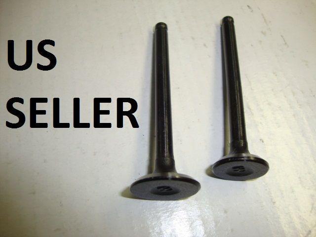 Intake & exhaust valves for 50cc atv sunl kazuma and more <><>