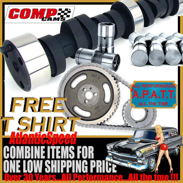 Comp sb chevy sbc xtreme 262 hyd tpi 305 350 camshaft cam sk kit lifters timing