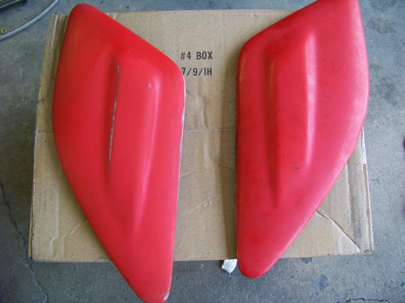 Mitsubishi 3000 gt vr4 dodge stealth tt hood scoops,hood bonnet air scoops red