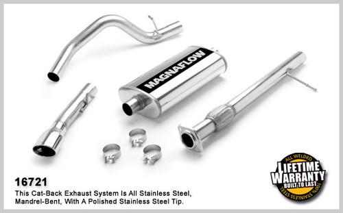 Magnaflow 16721 chevrolet truck avalanche 1500 stainless cat-back exhaust