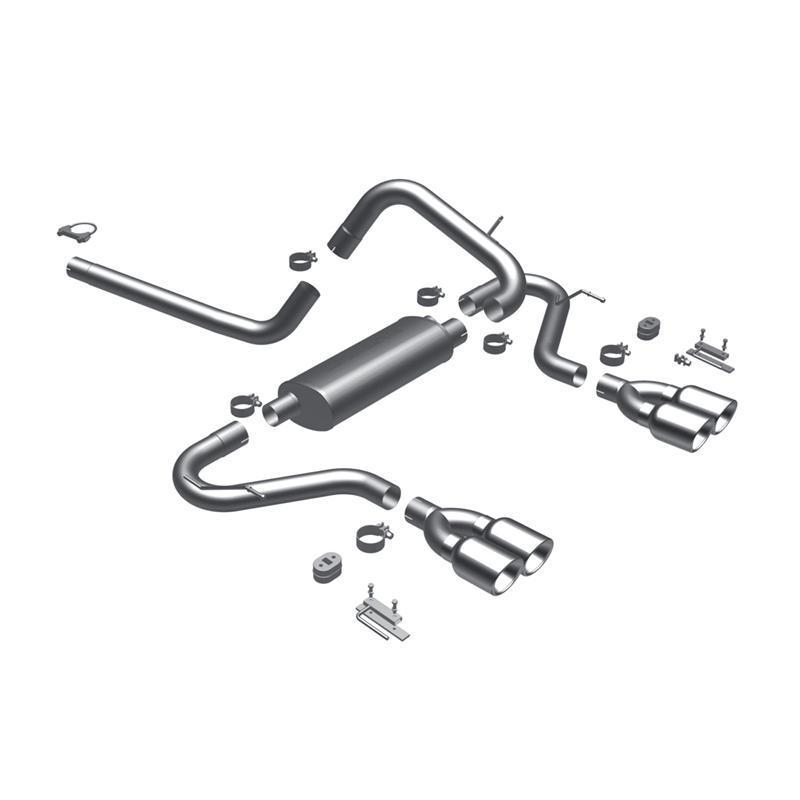 1998-2002 chevy camaro 5.7l magnaflow stainless cat-back performance exhaust ls1