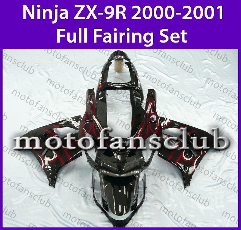 Fit kawasaki zx 9r 00 01 zx9r 2000 2001 zx900 e1 zx900 e2 ninja fairing #07 c