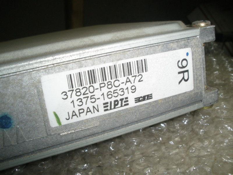 2000 oem honda accord ecm ecu computer #37820-p8c-a72 00