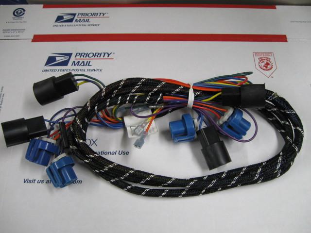 Western 26027 fisher new headlight harness relay-type snowplow- hb1 hb5 non drl