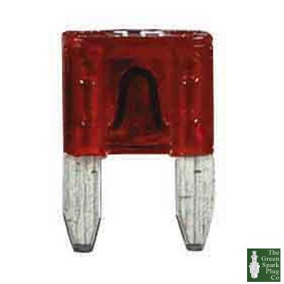 Durite - fuse mini blade type brown 7.5 amp pk10 - 0-372-07